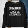 Consultant For Consultant Myth Sweatshirt Gifts for Old Women