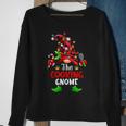 Cooking Gnome Christmas Buffalo Plaid Family Gnomes Matching Sweatshirt Gifts for Old Women