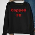 Coppell Old Red Fire Truck Sweatshirt Gifts for Old Women