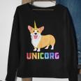 Corgi For Kids Girls Unicorg Unicorn Corgicorn Dog Sweatshirt Gifts for Old Women
