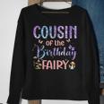 Cousin Of The Birthday Fairy Family Magical Bday Party Sweatshirt Gifts for Old Women