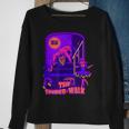 Creepy Horror Dance Dark Humor Dancer Creepy Sweatshirt Gifts for Old Women