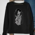 Creepy Scary Monster Looking Sweatshirt Gifts for Old Women