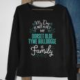 Cute Dorset Olde Tyme Bulldogge Family Dog Sweatshirt Gifts for Old Women