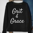 Cute Grit & Grace Inspirational Motivational Sweatshirt Gifts for Old Women
