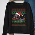 Cute Labrador Retriever Dog Santa Hat Ugly Christmas Sweater Sweatshirt Gifts for Old Women