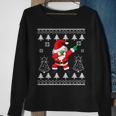Dabbing Santa Santa Ugly Christmas Sweater Sweatshirt Gifts for Old Women