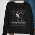 Dabbing Soccer Skeleton Ugly Christmas SweaterSweatshirt Gifts for Old Women