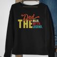 Dad The Man Myth Legend Vintage Fathers Day Daddy Sweatshirt Gifts for Old Women