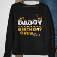 Daddy Birthday Crew Construction Family Birthday Party Sweatshirt Gifts for Old Women