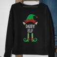 Daddy Elf Matching Family Group Christmas Pajama Party Sweatshirt Gifts for Old Women