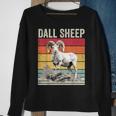 Dall Sheep With Scenic Landscape Vintage Dall Sheep Sweatshirt Gifts for Old Women
