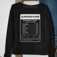 I Destroy Silence Clapsticks Player Sweatshirt Gifts for Old Women