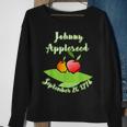 Distressed Johnny Appleseed John Chapman Celebrate Apples Sweatshirt Gifts for Old Women