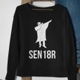 Distressed Senior 2018 Class Of 2018 Sweatshirt Gifts for Old Women