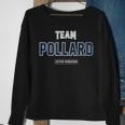Distressed Team Pollard Proud Family Last Name Surname Sweatshirt Gifts for Old Women