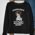 Dog German Shorthaired Coolest German Shorthaired Pointer Aunt Funny Dog Sweatshirt Gifts for Old Women