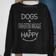 Dog Owner Crab-Eating Macaque Monkey Lover Sweatshirt Gifts for Old Women