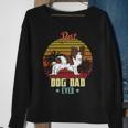 Dog Papillon Mens Best Papillon Dad Ever Daddy Dog Lover Owner Funny Sweatshirt Gifts for Old Women