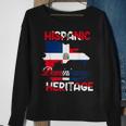 Dominican Republic Flag Hispanic Heritage Dominicana Sweatshirt Gifts for Old Women