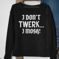 I Don't Twerk I Mosh Pit Heavy Metal &Sweatshirt Gifts for Old Women