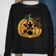 Drum-Mer Pumpkin Band Rock Music Lover Cool Musician Sweatshirt Gifts for Old Women