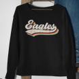 Eagles Surname Eagles Name Personalized Vintage Retro Eagles Sweatshirt Gifts for Old Women