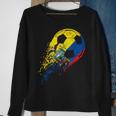 Ecuador Ecuadorian Flag Fan Pride Soccer Player Sweatshirt Gifts for Old Women