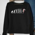 England Soccer Evolution English Flag English Pride England Sweatshirt Gifts for Old Women