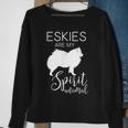 Eskie American Eskimo Dog Spirit Animal J000267 Sweatshirt Gifts for Old Women