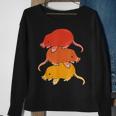 Family Star Nosed Mole Sweatshirt Gifts for Old Women
