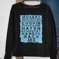 Famous Classical Music Composer Musician Mozart Sweatshirt Gifts for Old Women