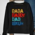 Fathers Day 2023 Funny Dad Daddy Retro Sweatshirt Gifts for Old Women