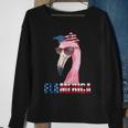 Flamingo 4Th Of July Flamerica Patriotic Sweatshirt Gifts for Old Women