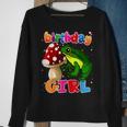 Frog Birthday Girl Its My Birthday Girl Frog Party Sweatshirt Gifts for Old Women