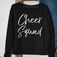 Fun Matching Cheerleading For Cheerleaders Cheer Squad Sweatshirt Gifts for Old Women