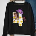 Funny 4Th Birthday Gift 4 Years Old Horse Cowgirl Girls Kids Sweatshirt Gifts for Old Women