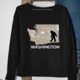 Funny Bigfoot I Believe Loves Washington Wa Sasquatch Sasquatch Funny Gifts Sweatshirt Gifts for Old Women