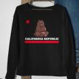 California Republic State Flag NoveltySweatshirt Gifts for Old Women