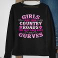 Funny Country Gift For Girls Women Cool Western Cowgirl Farm Gift For Womens Sweatshirt Gifts for Old Women
