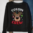 Cousin Crew Cute Reindeer Family Matching Pajama Xmas Sweatshirt Gifts for Old Women