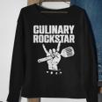 Culinary Lover Chef Cook Culinary Rockstar Sweatshirt Gifts for Old Women