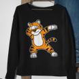 Dabbing Tiger Dab Dance Cool Cat Tiger Lover Sweatshirt Gifts for Old Women