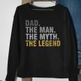 Dad The Man The Myth The LegendFather's Day Sweatshirt Gifts for Old Women