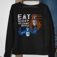 Eat Sleep Gorilla Vr Game Monke Tag Vr Game Sweatshirt Gifts for Old Women