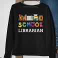 Elementary And Middle School Librarian Sweatshirt Gifts for Old Women