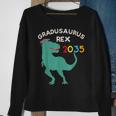 Funny Graduation 2035 Dinosaur Grow With Me Dinosaur Funny Gifts Sweatshirt Gifts for Old Women
