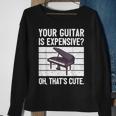 Piano Player Pianist Musician Saying I Guitar Sweatshirt Gifts for Old Women