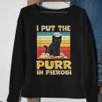 Polish Pierogi Sweatshirt Gifts for Old Women