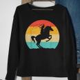 Funny Retro Western Cowgirl Gift For Girl Horse Riding Women Sweatshirt Gifts for Old Women